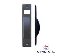 Placca Avvolgitore A Semincasso Veniciata Nera Mm 40x195 5Pz