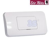 Placca bianca di ricambio WC per cassetta Stir Blitz 12 PHD - mono tasto