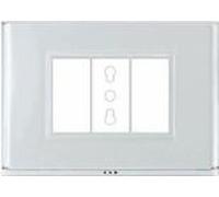 Placca Brain lite bianca 3 moduli Beghelli 81231 - BEG 81231