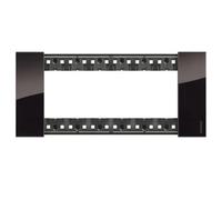 Placca Bticino Living Now 6 moduli colore Notte KA4806DG