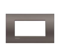 Placca Bticino LivingLight AIR argilla 4 posti LNC4804CY