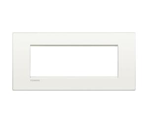 PLACCA BTICINO LIVINGLIGHT AIR LNC4803BN 3-4-7 MODULI - BIANCO PURO ORIGINALE