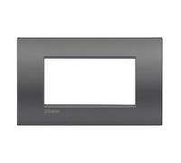 Placca Bticino LivingLight AIR street 4 posti LNC4804ST