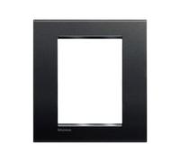 Placca Bticino LivingLight Quadra 3+3 Moduli antracite LNA4826AR