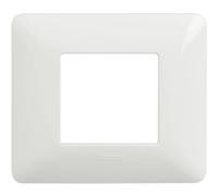 Placca 2 moduli per scatola rotonda per supporto 500SM2A tipo am4802bbn