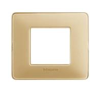 Placca Bticino Matix 2 moduli avorio AM4802CAV