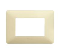 Placca Bticino Matix 3 moduli color corda AM4803BCD