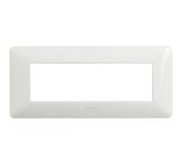 Bticino Placca Matix AM4806BBN 6 moduli tecnopolimero Bianco