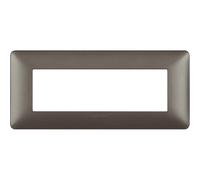 Placca Bticino Matix 6 moduli iron AM4806MIR