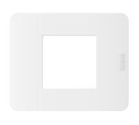 Placca Bticino MatixGO 2 moduli bianca JA4802JW
