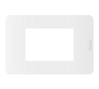 Placca Bticino MatixGO 3 moduli bianca JA4803JW