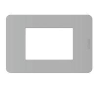 Placca Bticino MatixGO 3 moduli Grigio JA4803JG