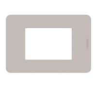Placca Bticino MatixGO Tones 3 moduli sand JA4803TS