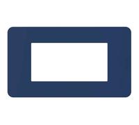 Placca Bticino MatixGO Tones 4 moduli blue JA4804TB