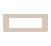 Placca Bticino MatixGO Tones 7 moduli ritual JA4807TR