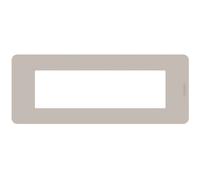 Placca Bticino MatixGO Tones 7 moduli sand JA4807TS