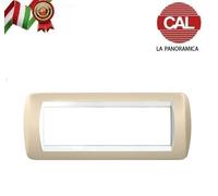 PLACCA CAL IN METALLO BTICINO LIVING LIGHT MOSTRINA LA PANORAMICA