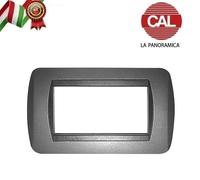 PLACCA CAL LA PANORAMICA BTICINO LIVING INTERNATIONAL IN METALLO MOSTRINA