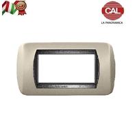 PLACCA CAL LA PANORAMICA BTICINO LIVING INTERNATIONAL IN METALLO MOSTRINA