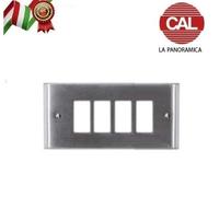 PLACCA CAL LA PANORAMICA IN OTTONE BTICINO MAGIC MOSTRINA