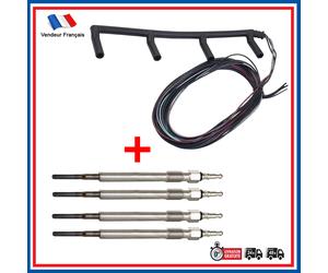 Placca Cavo + 4 Candele Candeletta Pinze Golf V Jetta 3 Touran 038971782C