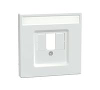 PLACCA CENTRALE PER INTERRUTTORE O PRESA MERTEN & STORCK MEG4250-6035 - Dimensioni 71 mm x 71 mm x 15 mm, Peso 22 g