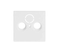PLACCA CENTRALE PER PRESA ANTENNA BUSCH-JAEGER 1743-84, Busch-Jaeger, Bianco