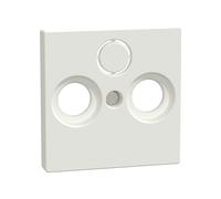 PLACCA CENTRALE PER PRESA ANTENNA MERTEN & STORCK 296719 - 57 mm larghezza, 56 mm altezza, 10 mm profondità