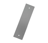 Placca cieca 165 mm copri foro avvolgibile motore tapparella avvolgitore (Argento)