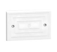 Placca cieca Arnocanali 4 moduli per scatole porta frutti Bianco 504C.3