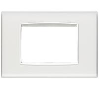 Placca Classic 3M Reflex ghiaccio Vimar Eikon 20653.B41