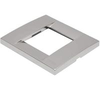 Placca Classica 1-2 Moduli, Finitura Cromo, Codice: 17092.36
