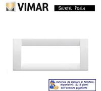 PLACCA CLASSICA 6P BIANCO BRILLANTE VIMAR IDEA 16746.01
