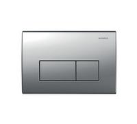 PLACCA COMANDO 2 TASTI KAPPA 50 Cromo Ricambi Cassette Scarico Incasso