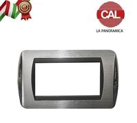 PLACCA COMPATIBILE BTICINO LIVING INTERNATIONAL IN OTTONE MASSICCIO