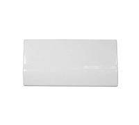 PLACCA COMPLETA DI TELAIO BIANCA PER CASSETTA INCASSO 34X18 CM - PUCCIPLAST