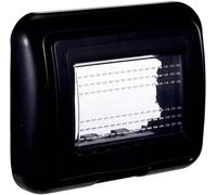 Placca Con Coperchio, Supporto Stango Idrobox IP55, Compatibile Con Bticino Livi