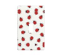 Placca copri interruttore con stampa infinita maculata, piastra da parete a 1 banda, singola piastra di copertura per interruttore della luce