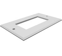 Placca Copri Interruttore DECORA Standard USA Singola Gang Elettrica 3D