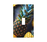 Placca copri interruttore stampa ananas, 1 banda piastra da parete singola interruttore luce piastra di copertura