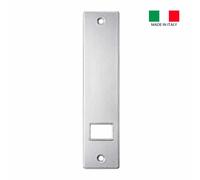 Placca copriavvolgitore alluminio interasse 145 mm grigio argento Grigio-argento