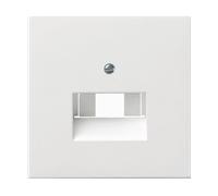 PLACCA COPRIFORO PER PRESA RJ45 GIRO Gira centrale UAE/IAE rws/gl 0270112