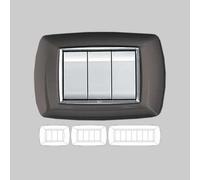 Placca mylife 7 mod.alluminio notte