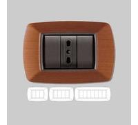 PLACCA LIFE LIVING PLAST LEGNO CHIARO 7P