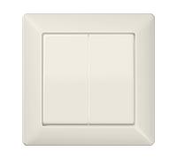 PLACCA COPRITASTO JUNG AS590-5 - Dimensioni 80.5 mm x 80.5 mm x 18 mm, Peso 0.047 kg