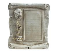 Placca da parete con giuramento di ippocrate - tributo medico e medico - realizzata a mano greco in gesso duro - decorazione etica medica - Ippocrate di Kos