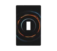 Placca da parete con stampa misteriosa cosmica con buchi neri, copertura decorativa in policarbonato per casa e ufficio