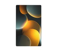 Placca da parete con tre grandi forme morbide e luminose, con interruttore singolo, decorativa, 1 banda, per cucina, camera da letto, bagno, dimensioni 11,4 x 7 cm