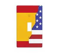 Placca da parete stampata con bandiera della Spagna americana, copertura decorativa in policarbonato per casa e ufficio
