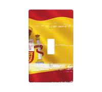 Placca da parete stampata con bandiera della Spagna, copertura decorativa in policarbonato per casa e ufficio